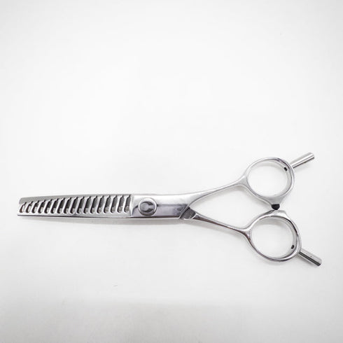 【マック シザーBMAC】MT-6017 メガネ シザー セニング 美容ハサミ すきばさみ 美容師 理容師 約55~65% 右利き 6インチ 中古 sc2645