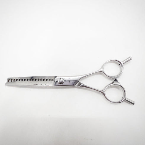 【マック シザーBMAC】MT-6017 メガネ シザー セニング 美容ハサミ すきばさみ 美容師 理容師 約55~65% 右利き 6インチ 中古 sc2645