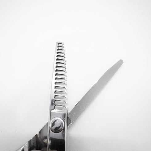 【マック シザーBMAC】MT-6017 メガネ シザー セニング 美容ハサミ すきばさみ 美容師 理容師 約55~65% 右利き 6インチ 中古 sc2645