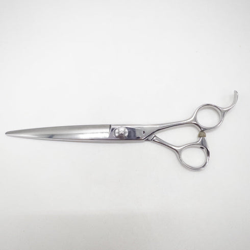 【ヒカリシザーズHIKARI光シザーHIKARI SCISSORS】E-7 シザー オフセット 理容 美容ハサミ 美容師 理容師 右利き 7インチ 中古 sc2647