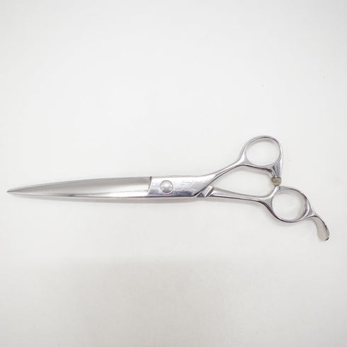 【ヒカリシザーズHIKARI光シザーHIKARI SCISSORS】E-7 シザー オフセット 理容 美容ハサミ 美容師 理容師 右利き 7インチ 中古 sc2647