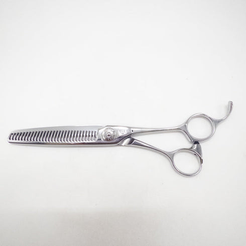 【ナルトシザーズ ナルトシザーNARUTO SCISSORS】二梳きトータルラインS29 オフセット シザー セニング 美容ハサミ すきばさみ 美容師 理容師 約20~25% 右利き 6インチ 中古 sc2648