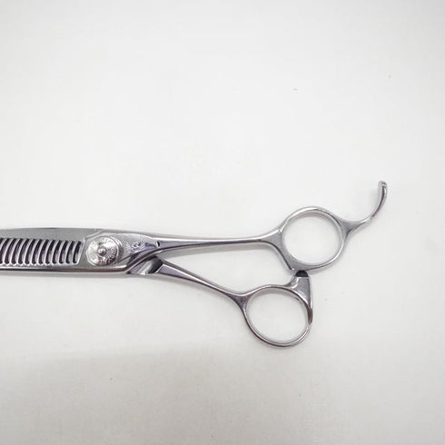 【ナルトシザーズ ナルトシザーNARUTO SCISSORS】二梳きトータルラインS29 オフセット シザー セニング 美容ハサミ すきばさみ 美容師 理容師 約20~25% 右利き 6インチ 中古 sc2648