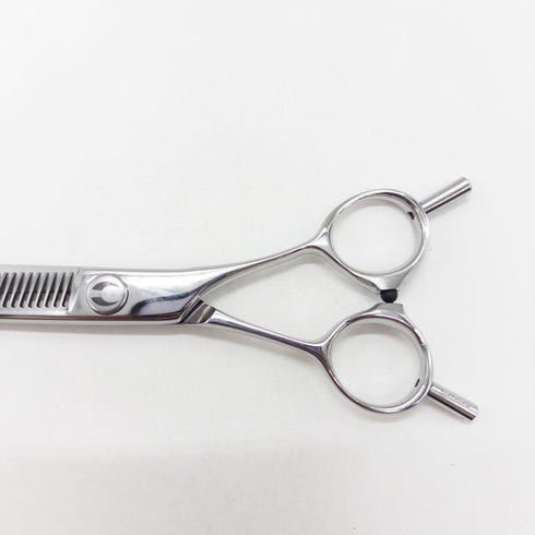 【マック シザーBMAC】GT-2031S メガネ シザー セニング 美容ハサミ すきばさみ 美容師 理容師 約15% 右利き 6インチ 中古 sc2651