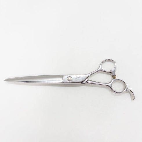 【ヒカリシザーズHIKARI光シザーHIKARI SCISSORS】E-7 シザー オフセット 理容 美容ハサミ 美容師 理容師 右利き 7インチ 中古 sc2657