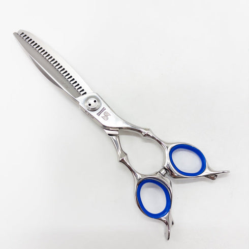 【トギノンTOGINON】DYNA SAURUS ダイナザウルス リバース6.1 メガネ シザー セニング 美容ハサミ すきばさみ 美容師 理容師 約70% 右利き 6.1インチ 中古 sc2658