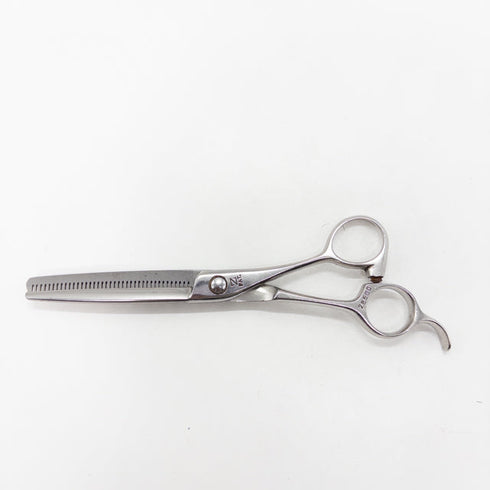 【ナルトシザーズ ナルトシザーNARUTO SCISSORS】デザインカットS オフセット シザー セニング 美容ハサミ すきばさみ 美容師 理容師 約35~45% 右利き 6インチ 中古 sc2660