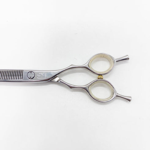 【BM 】HP6-35S メガネ シザー セニング 美容ハサミ すきばさみ 美容師 理容師 約20~30% 右利き 6インチ 中古 sc2662