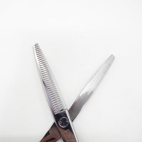 【BM 】HP6-35S メガネ シザー セニング 美容ハサミ すきばさみ 美容師 理容師 約20~30% 右利き 6インチ 中古 sc2662