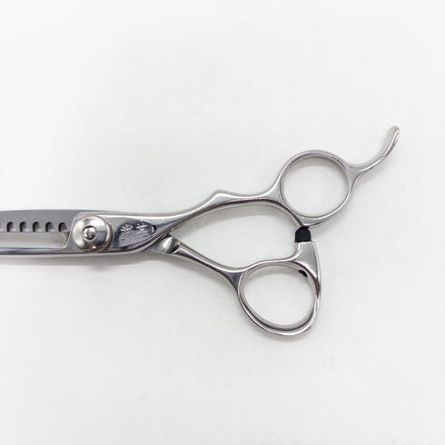 【BUGEI武芸】SVY15 15目 逆刃 オフセット シザー セニング 美容ハサミ すきばさみ 美容師 理容師 約40~50% 右利き 5.8インチ 中古 sc2663