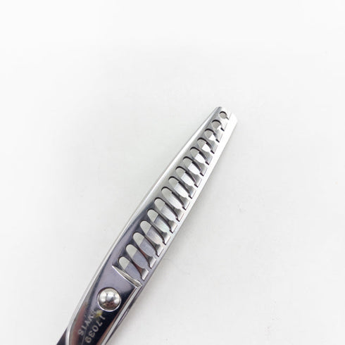 【BUGEI武芸】SVY15 15目 逆刃 オフセット シザー セニング 美容ハサミ すきばさみ 美容師 理容師 約40~50% 右利き 5.8インチ 中古 sc2663