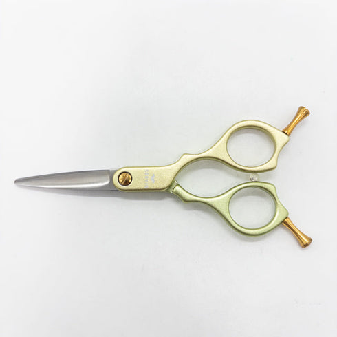 【ビアーズBEARDS】アルミストレートギザMINI-5G トリミングシザー メガネ 右利き トリマー ペット 5インチ 中古 sc2665