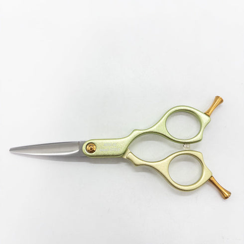 【ビアーズBEARDS】アルミストレートギザMINI-5G トリミングシザー メガネ 右利き トリマー ペット 5インチ 中古 sc2665