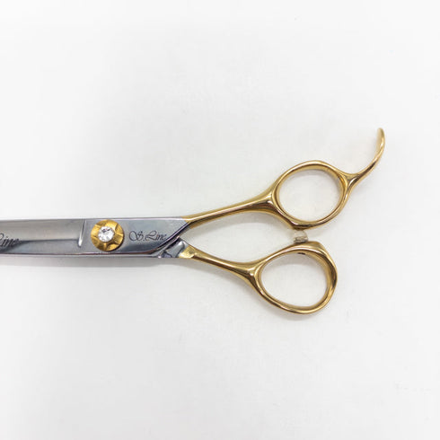 【シルバーラインSilverLine】国民三銃士ノコギリ刃KUTS700 トリミングシザー オフセット 右利き トリマー ペット 7インチ 中古 sc2667