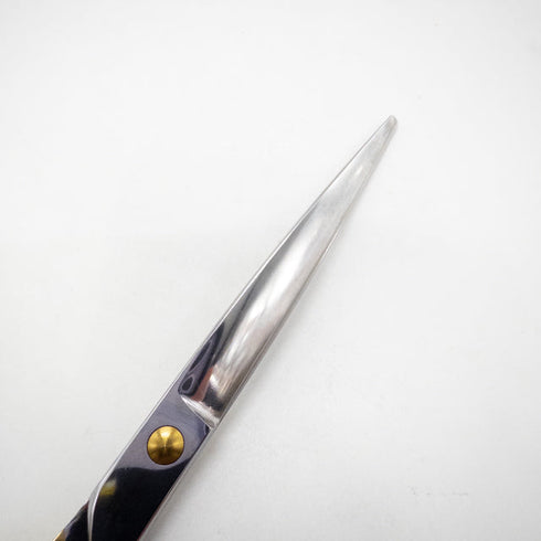 【シルバーラインSilverLine】国民三銃士ノコギリ刃KUTS700 トリミングシザー オフセット 右利き トリマー ペット 7インチ 中古 sc2667