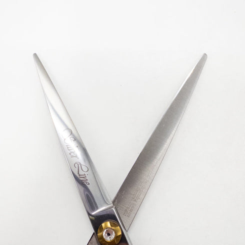 【シルバーラインSilverLine】国民三銃士ノコギリ刃KUTS700 トリミングシザー オフセット 右利き トリマー ペット 7インチ 中古 sc2669