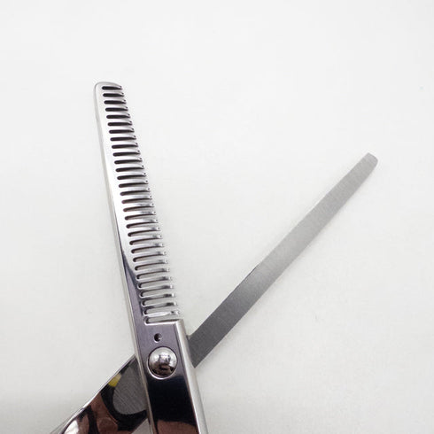 【ミズタニシザーズ ミズタニシザーMIZUTANI SCISSORS】Re-tro THINNING 30レトロ メガネ シザー セニング 美容ハサミ すきばさみ 美容師 理容師 約30% 右利き 5.7インチ 中古 sc2675