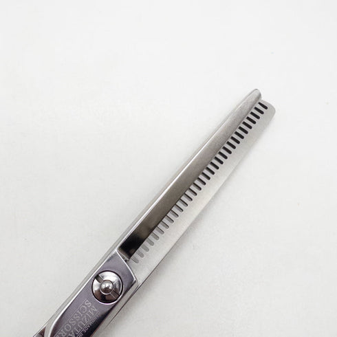 【ミズタニシザーズ ミズタニシザーMIZUTANI SCISSORS】Re-tro THINNING 30レトロ メガネ シザー セニング 美容ハサミ すきばさみ 美容師 理容師 約30% 右利き 5.7インチ 中古 sc2675