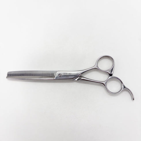 【ドッグウェルDOGWELL】DTF-42 トリミングシザー 右利き セニング トリマー ペット 6インチ 中古 sc2676