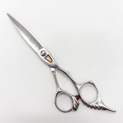 【トギノンTOGINON】fumaフーマ スライド シザー オフセット 理容 美容ハサミ 美容師 理容師 右利き 6インチ 中古 sc2677