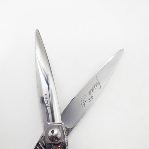 【トギノンTOGINON】fumaフーマ スライド シザー オフセット 理容 美容ハサミ 美容師 理容師 右利き 6インチ 中古 sc2677