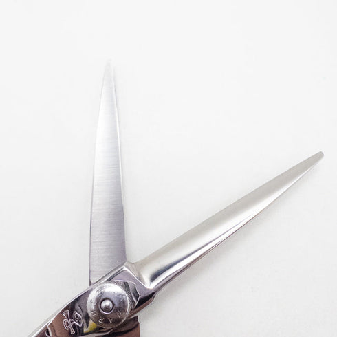 【ナルトシザーズ ナルトシザーNARUTO SCISSORS】ヘネシーS シザー オフセット 理容 美容ハサミ 美容師 理容師 左利き 5.5インチ 中古 sc2678