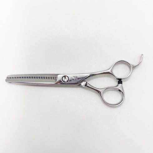 【ヒカリシザーズHIKARI光シザーHIKARI SCISSORS】6032a 逆刃 シザー セニング 美容ハサミ すきばさみ 美容師 理容師 約40% 右利き 6インチ 中古 sc2679