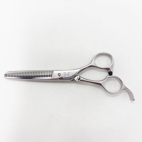 【ヒカリシザーズHIKARI光シザーHIKARI SCISSORS】6032a 逆刃 シザー セニング 美容ハサミ すきばさみ 美容師 理容師 約40% 右利き 6インチ 中古 sc2679