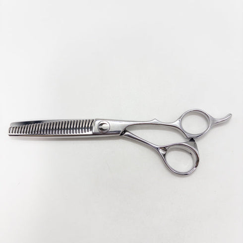 【マック シザーBMAC】DT-2529OS 両グシ オフセット シザー セニング 美容ハサミ すきばさみ 美容師 理容師 約20~25% 右利き 6インチ 中古 sc2681