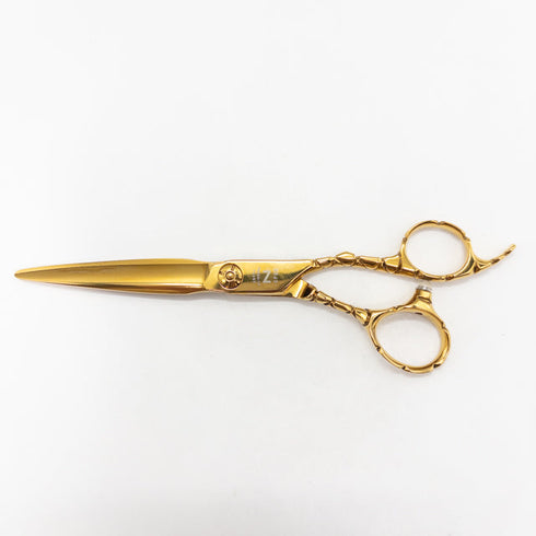 美品【コルタCORTA】MK-60G N-SPEC 長門様モデル シザー オフセット 理容 美容ハサミ 美容師 理容師 右利き 6インチ 中古 sc2683