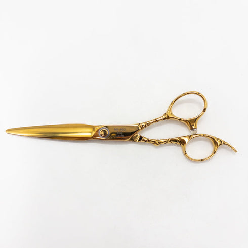 美品【コルタCORTA】MK-60G N-SPEC 長門様モデル シザー オフセット 理容 美容ハサミ 美容師 理容師 右利き 6インチ 中古 sc2683