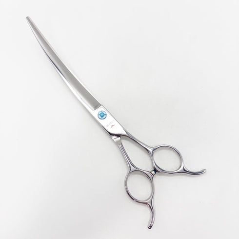 【ビアーズBEARDS】DEEP MSW 7.5 ディープカーブ トリミングシザー メガネ 右利き トリマー ペット 7.5インチ 中古 sc2684