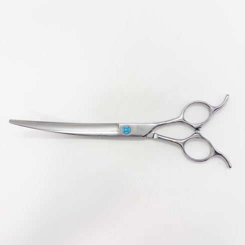 【ビアーズBEARDS】DEEP MSW 7.5 ディープカーブ トリミングシザー メガネ 右利き トリマー ペット 7.5インチ 中古 sc2684