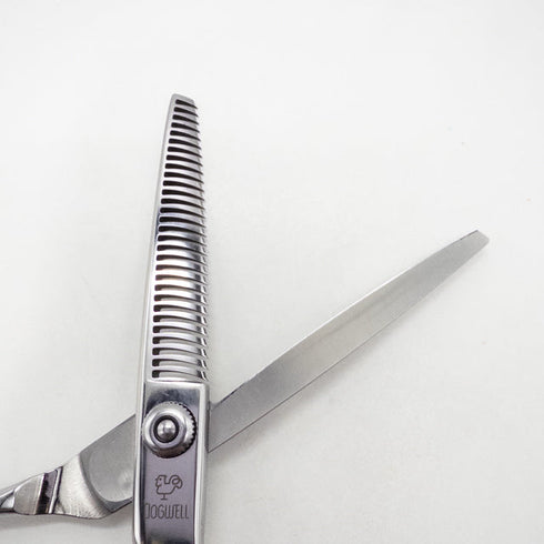 【ドッグウェルDOGWELL】DTF-30 トリミングシザー 右利き セニング トリマー ペット 5.9インチ 中古 sc2685