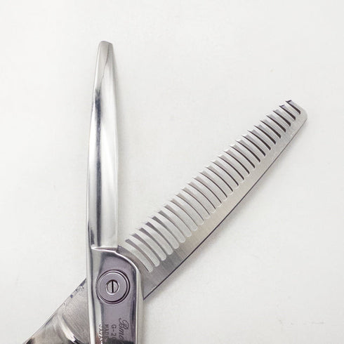 【BMC】G-20FD オフセット シザー セニング 美容ハサミ すきばさみ 美容師 理容師 約20~25% 右利き 6インチ 中古 sc2687