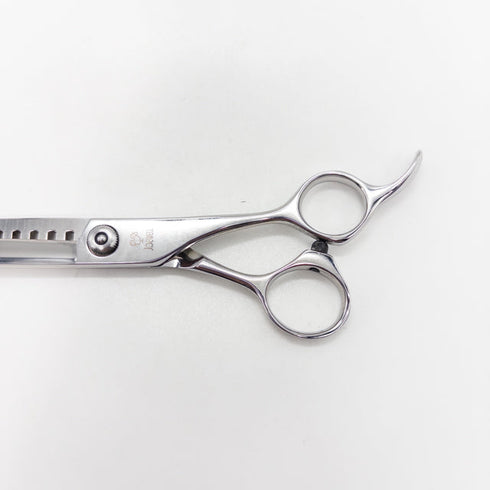 【ジョーウェルJOEWELL】JGT-X13G オフセット シザー セニング 美容ハサミ すきばさみ 美容師 理容師 約80% 右利き 6.3インチ 中古 sc2692