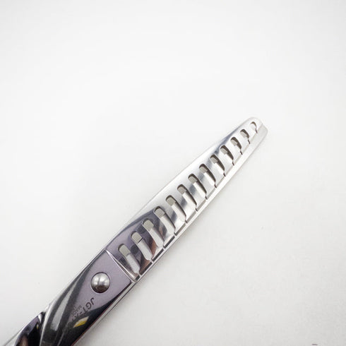 【ジョーウェルJOEWELL】JGT-X13G オフセット シザー セニング 美容ハサミ すきばさみ 美容師 理容師 約80% 右利き 6.3インチ 中古 sc2692