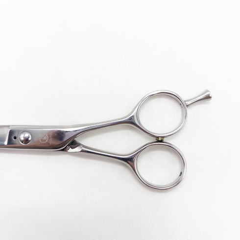 【ミズタニシザーズ ミズタニシザーMIZUTANI SCISSORS】Re-tro6.0 シザー メガネ 理容 美容ハサミ 美容師 理容師 右利き 6インチ 中古 sc2695