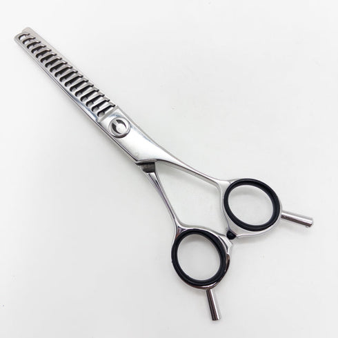 【マック シザーBMAC】MT-6017 メガネ シザー セニング 美容ハサミ すきばさみ 美容師 理容師 約55~65% 右利き 6インチ 中古 sc2698