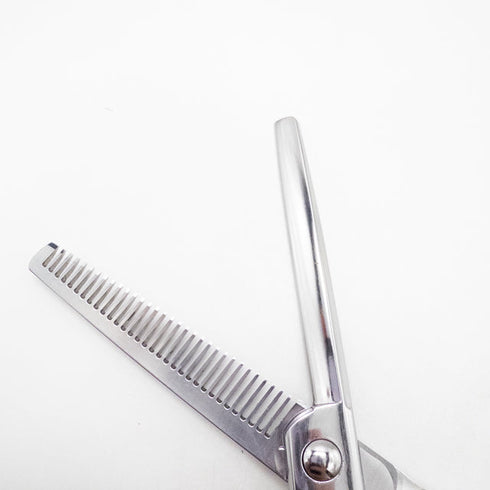 【三和技研SANWA SGK】SX-T32L メガネ シザー セニング 美容ハサミ すきばさみ 美容師 理容師 約25% 左利き 6インチ 中古 sc2699