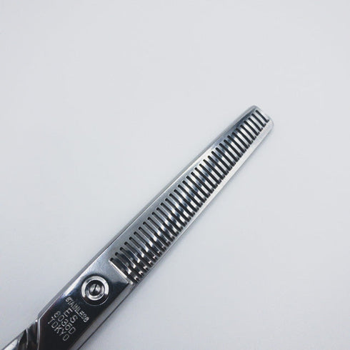 【マツザキMatsuzaki】ES 6035D メガネ シザー セニング 美容ハサミ すきばさみ 美容師 理容師 約35% 右利き 6インチ 中古 sc270