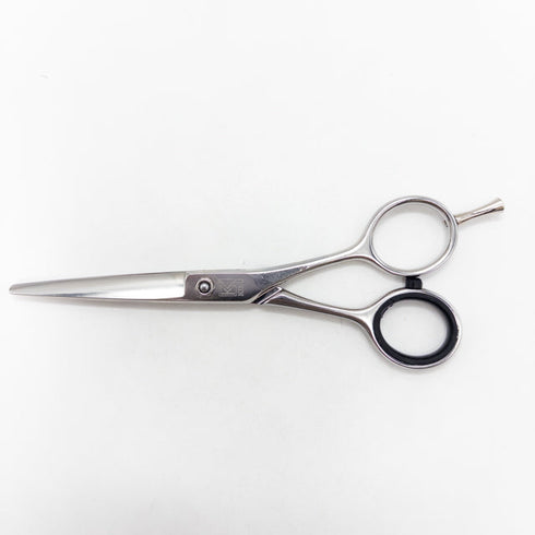 【キクオオカワKIKU OKAWA】53N COBALT シザー メガネ 理容 美容ハサミ 美容師 理容師 右利き 5.3インチ 中古 sc2700