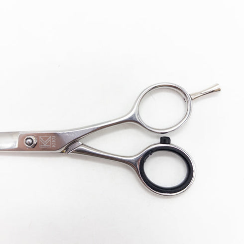 【キクオオカワKIKU OKAWA】53N COBALT シザー メガネ 理容 美容ハサミ 美容師 理容師 右利き 5.3インチ 中古 sc2700