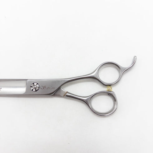 【シルバーラインSilverLine】BUFT7040バフスキバサミ トリミングシザー オフセット 右利き トリマー ペット 7インチ 中古 sc2703