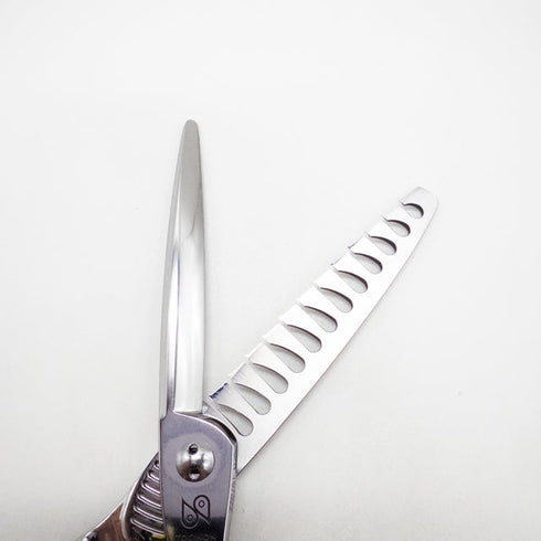 【トギノンTOGINON】EQUALIZER6.3イコライザー メガネ シザー セニング 美容ハサミ すきばさみ 美容師 理容師 約50% 右利き 6.3インチ 中古 sc2714