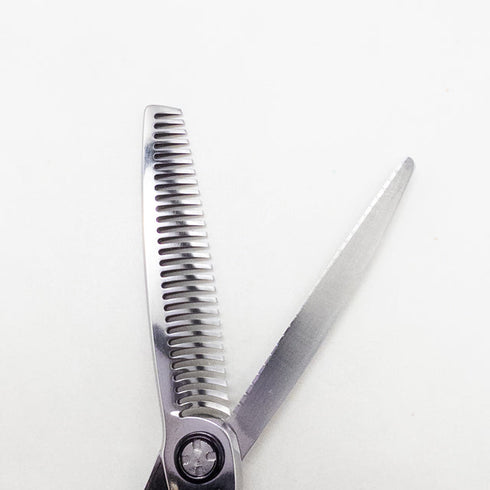 【トギノンTOGINON】ネオクイーンM28 SUPREME NEO オフセット シザー セニング 美容ハサミ すきばさみ 美容師 理容師 約20% 右利き 5.8インチ 中古 sc2722