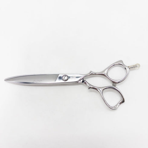 【ヒカリシザーズHIKARI光シザーHIKARI SCISSORS】B-DRY COSMOS164 シザー ドライカット オフセット 理容 美容ハサミ 美容師 理容師 右利き 6.1インチ 中古 sc2729