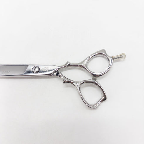 【ヒカリシザーズHIKARI光シザーHIKARI SCISSORS】B-DRY COSMOS164 シザー ドライカット オフセット 理容 美容ハサミ 美容師 理容師 右利き 6.1インチ 中古 sc2729