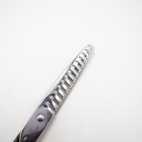 【ジョーウェルJOEWELL】JGT-X13G オフセット シザー セニング 美容ハサミ すきばさみ 美容師 理容師 約80% 右利き 6.3インチ 中古 sc2730