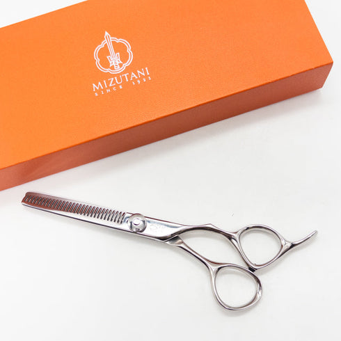 【ミズタニシザーズ ミズタニシザーMIZUTANI SCISSORS】Fit THINNING 30 オフセット シザー セニング 美容ハサミ すきばさみ 美容師 理容師 約30% 右利き 5.7インチ 中古 sc2737